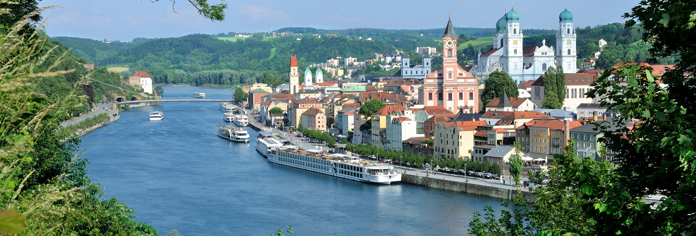 Po lepi modri Donavi (Schärding, Passau, Linz)
