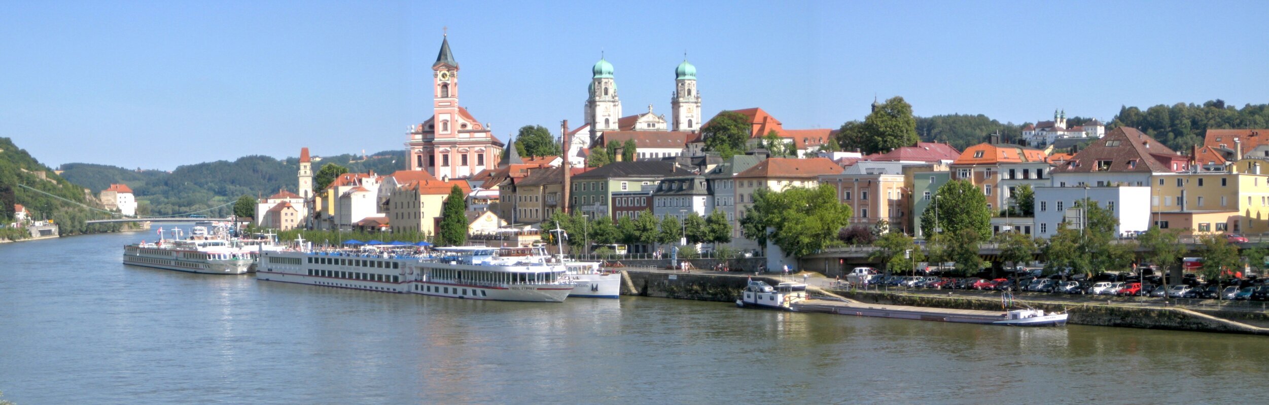 Po lepi modri Donavi (Schärding, Passau, Linz)