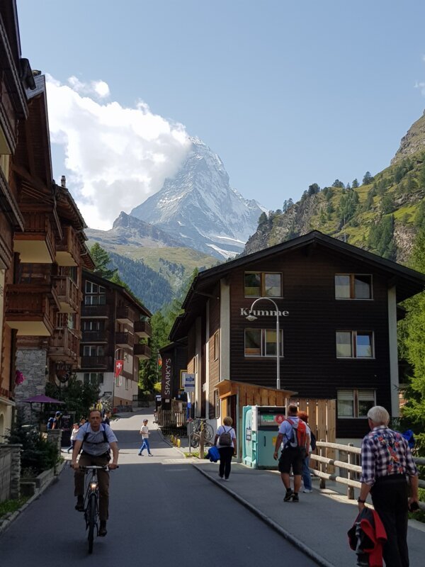 Švicarske alpe in ledeniški vlak