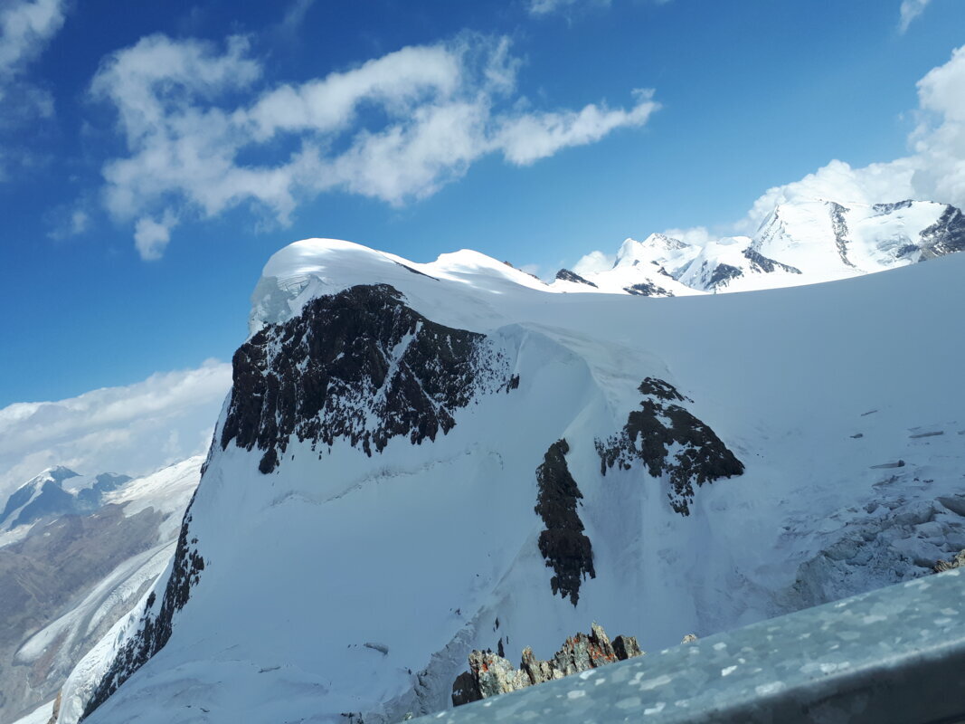 Švicarske alpe in ledeniški vlak