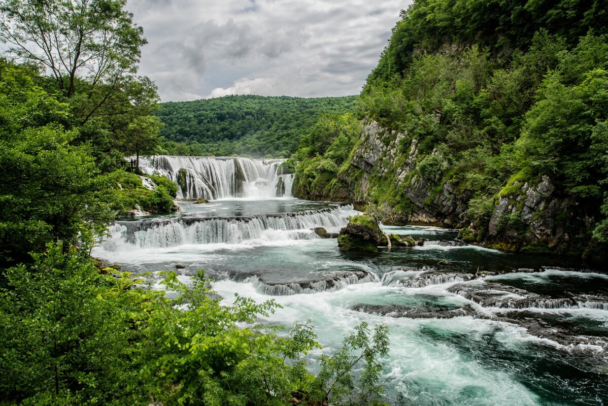 Bihać in narodni park Una
