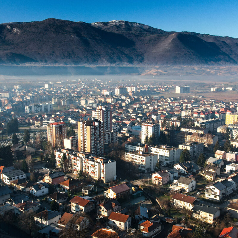 Bihać in narodni park Una