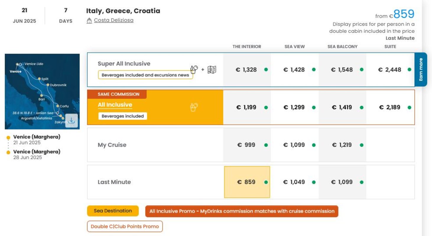 LAST MINUTE (ponudba se spreminja glede na povpraševanje)