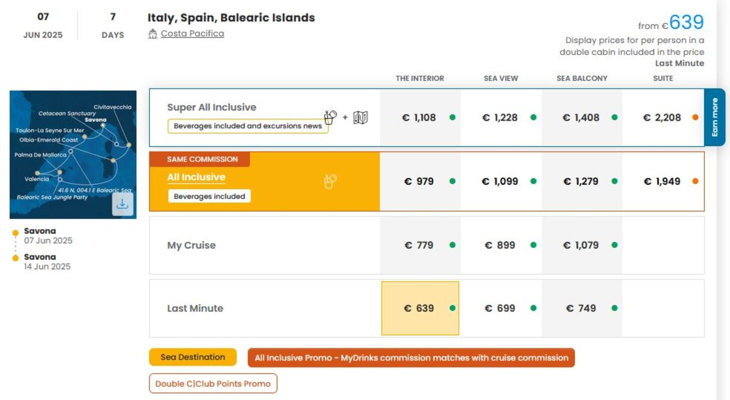 LAST MINUTE (ponudba se spreminja glede na povpraševanje)