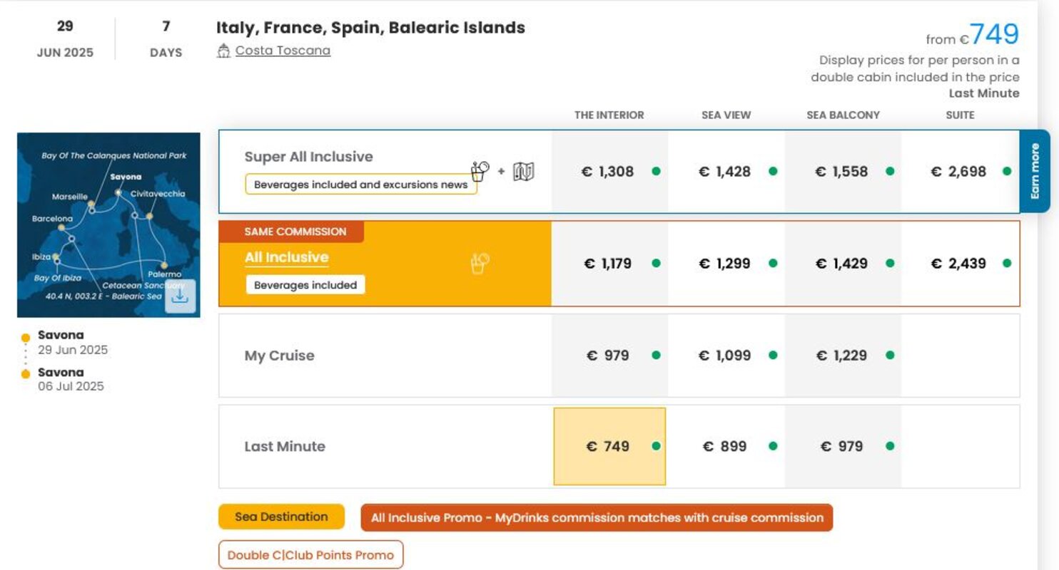 LAST MINUTE (ponudba se spreminja glede na povpraševanje)