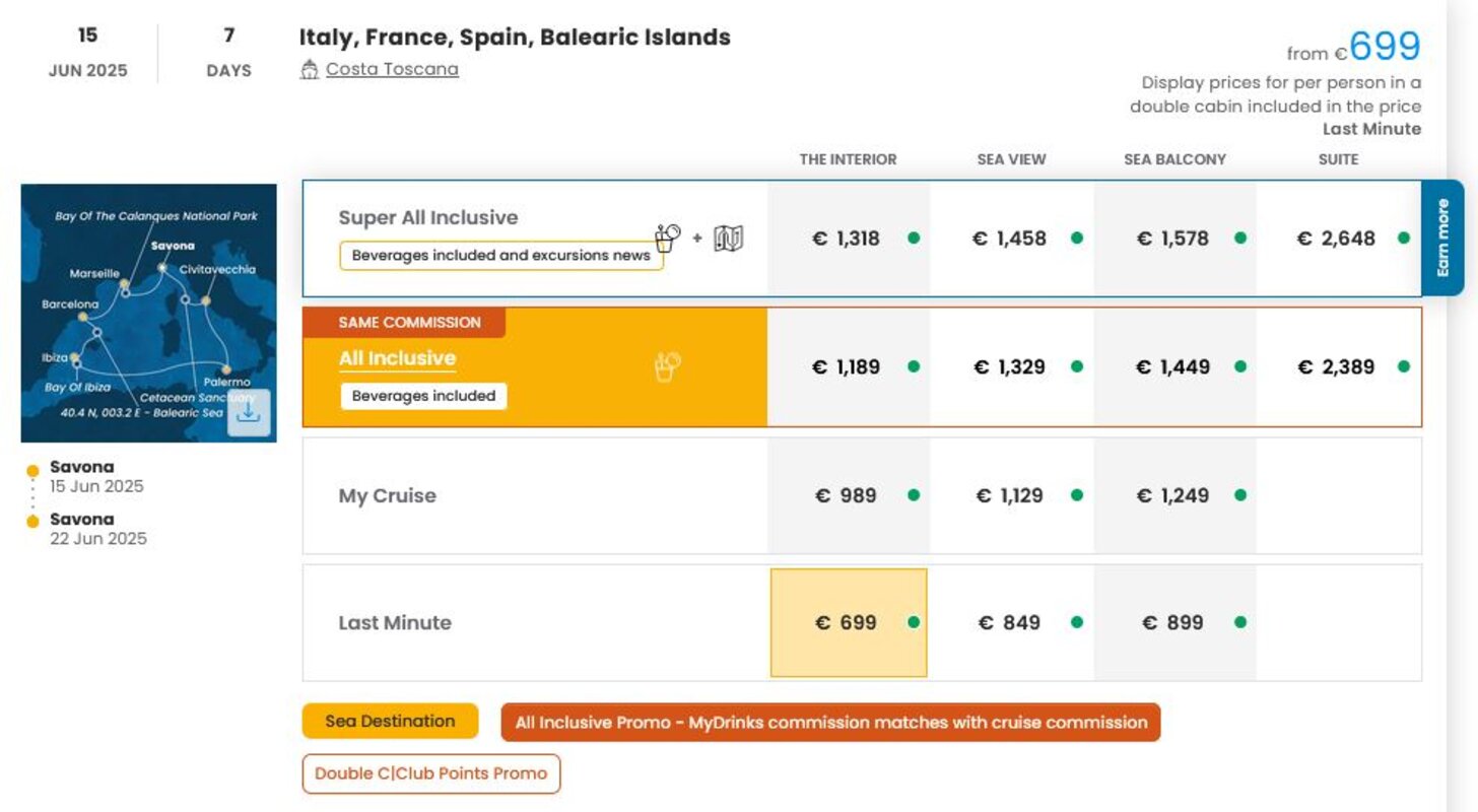 LAST MINUTE (ponudba se spreminja glede na povpraševanje)