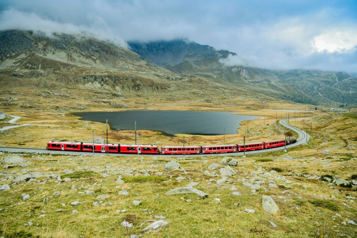 Bernina ekspres, Brescia, jezero Iseo in Švica