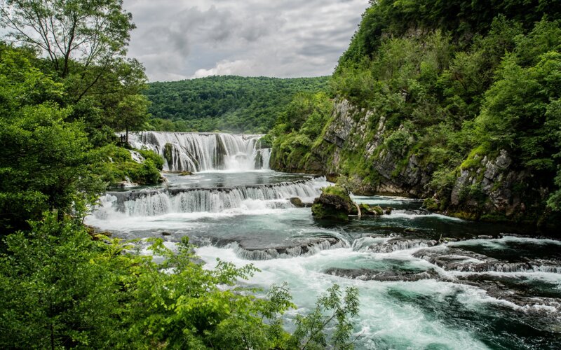 Bihać in narodni park Una