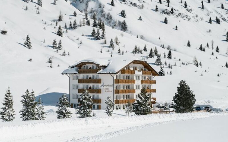 Passo campolongo (arabba) - italija